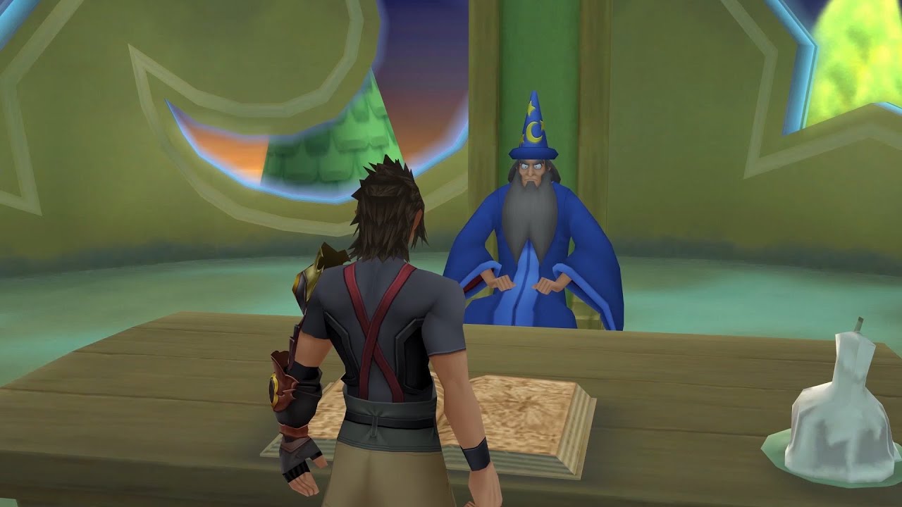 Kingdom Hearts Birth by Sleep - Terra Meets Yen Sid 1080p