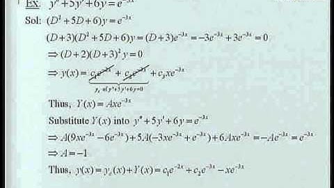 Lec07 工程數學(一) 第二章 Linear Algebra