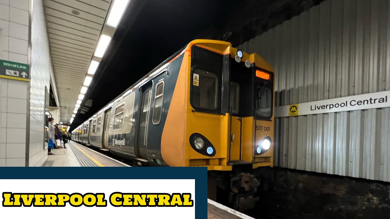 Trains at Liverpool Central