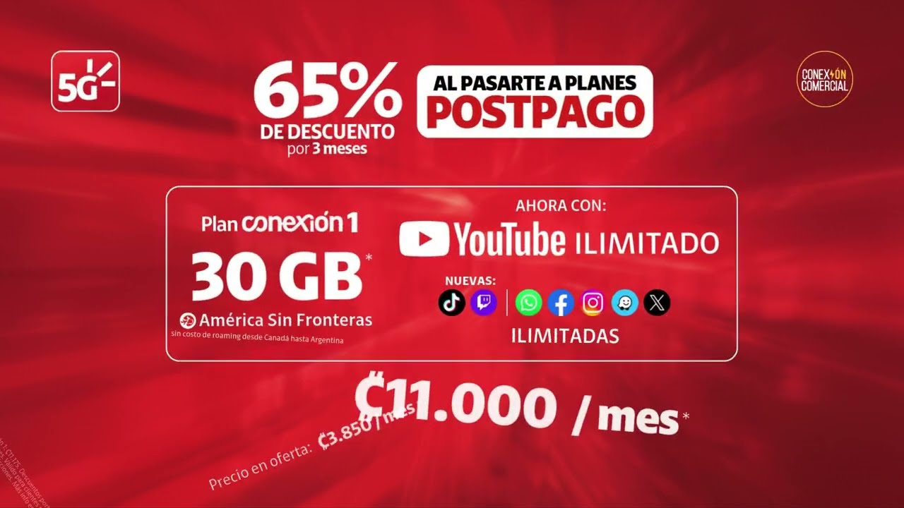 Planes Claro Costa Rica Postpago | Más Internet, Más Gigas, Más Conexión