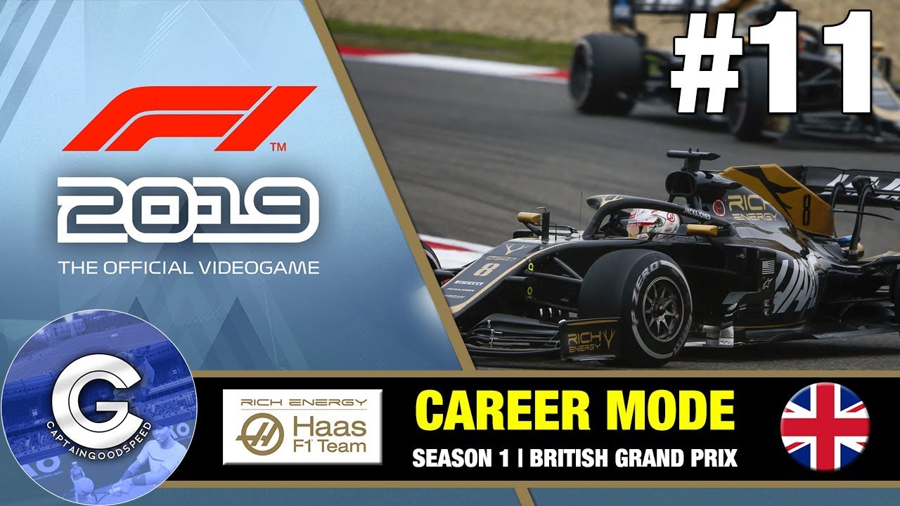 F1 2019 Career Mode | Haas Career #11 | DRAMA AT TURN 1!