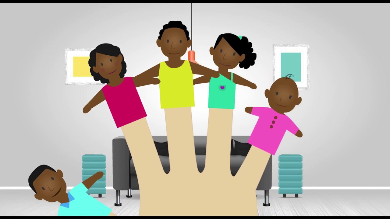 FINGER FAMILY SONG with multicultural + biracial family YouTube