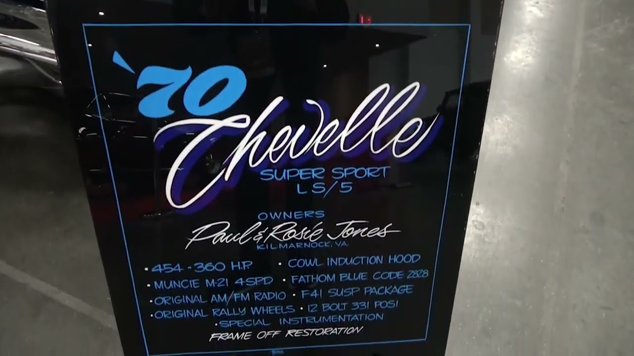 1970 Chevelle SS CVAS Dreamgoatinc Hot Rod and Classic Muscle Car 4K Video