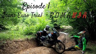 Episode 1- Trans Euro Trail Romania - Entering to TET Rom gate  - on Yamaha Tenere 700 , Africa Twin