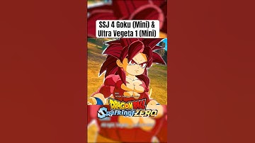 SSJ 4 Goku Ultra Vegeta 1 Sparking Zero DLC 3 #anime  #dragonballsparkingzero #sparkingzero