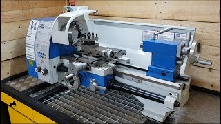Torno para metal HBM 250x400 Norton Profi (tecnomáquinas) - YouTube