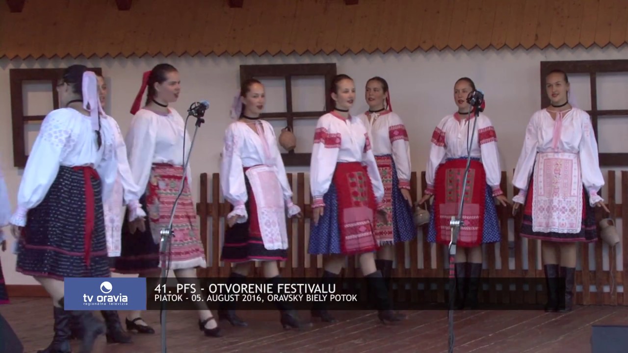 Podroháčske folklórne slávnosti 2016 - Otvorenie Oravský Biely Potok