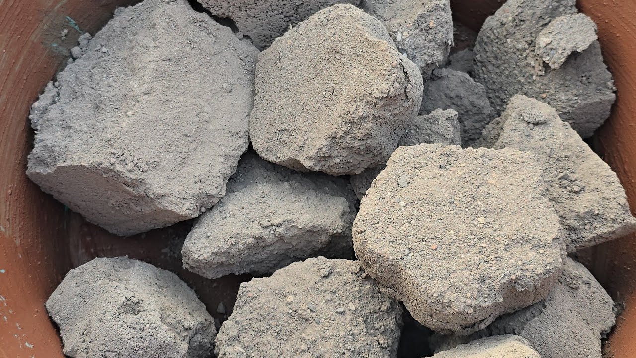 NEW: Happy Birthday @chahattyagi7176 ❣️ Brown Gritty Sand Crumbling into Messy Tub #asmr #clay 