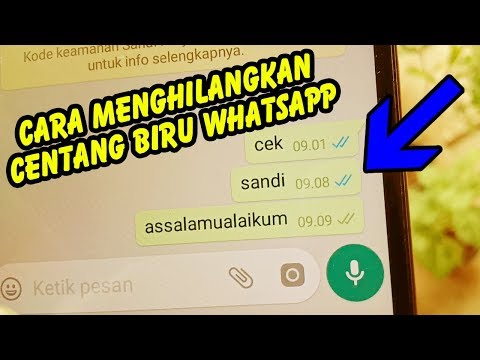 Cara Menghilangkan Centang Biru di WhatsApp