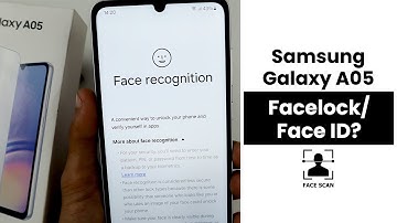 Does Samsung Galaxy A05 Support Facelock/Face ID?