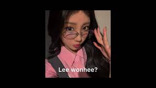 Hell yeah|pt.2 soon|#yunjin #wonhee #kazuha #liz #fypシ