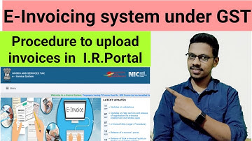 E-Invoicing system under GST