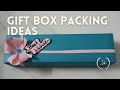 how to pack a gift box for pen/pencil//gift box packing ideas//origami gift box//jskgallery