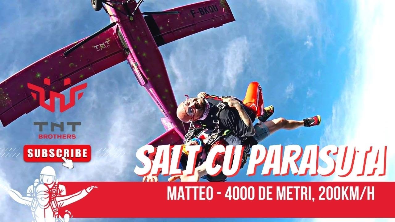 MATTEO | Salt cu parasuta la TNT Brothers Clinceni