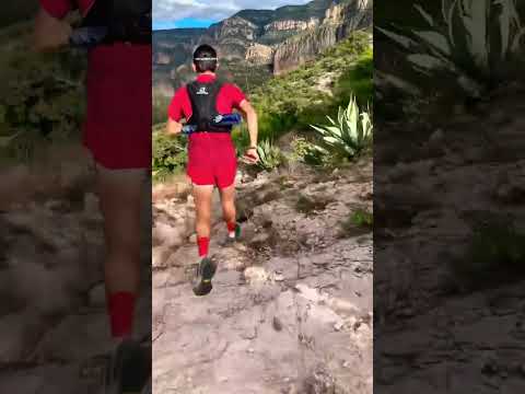 Corriendo en la barranca la Sinforosa, guachochi chihuahua mx