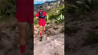 Corriendo en la barranca la Sinforosa, guachochi chihuahua mx