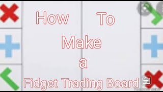 How To Make a D I Y Fidget Trading Board Arts and Crafts Planet