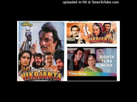 Jai Vikraanta Rishta Tera Mera  Male Full Audio Song With Lyrics Sanjay Dutt  Zeba Bakhtiar