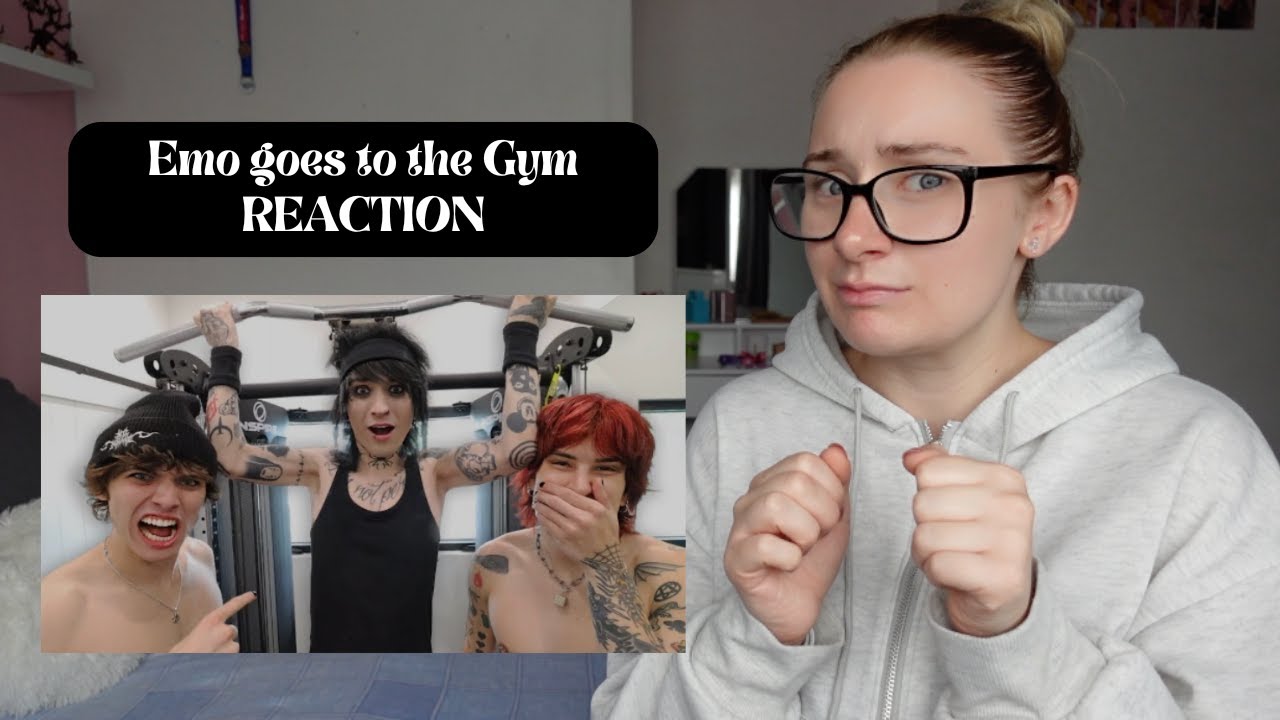 Reacting to Johnnie Gilbert Emo goes to the Gym
