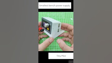 The Tiny Bench Power Supply  - Small PSU, Battery Powered