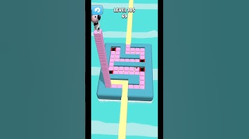 Stackydash Level 105 #shorts #gameplay #youtubeshorts #viralshorts #stackydash #shortvideo #run