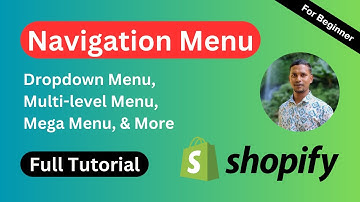 Shopify Navigation Full Tutorial ✅ Mega Menu ✅ Multi Level Menu ✅ Dropdown Menu ✅ Header Menu