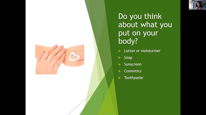 "Know Your Ingredients: you are what you eat, breathe, and absorb" Nutrition Webinar for CIPO