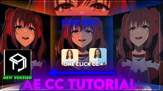 NEW VERSION APK AE LEVEL CC Tutorial 🔥 | One Click CC+ Easy Edit | Alight Motion