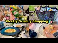 Weekly grocery shopping haul  morning routine vlog