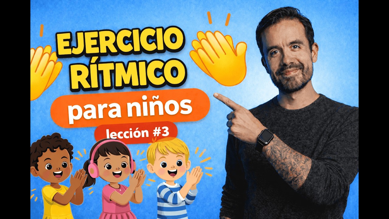 Ejercicios rítmicos para niños | Lección #3