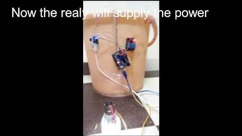 Water level monitoring using BoltIoT