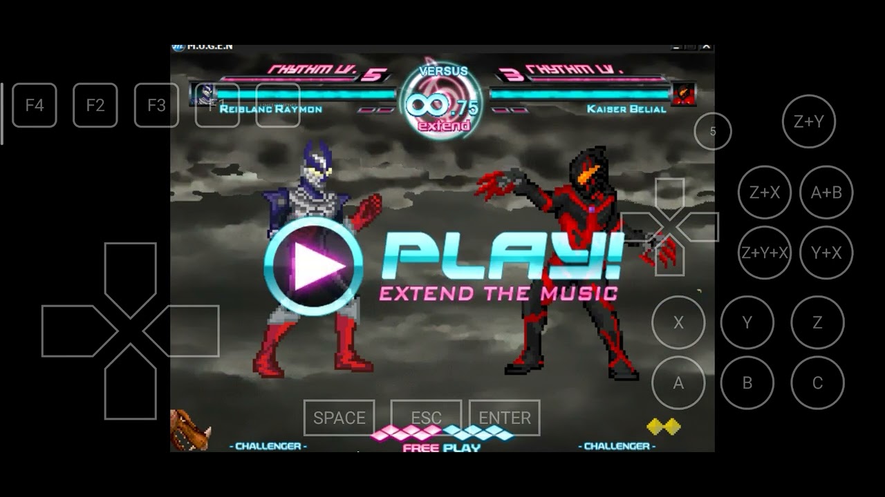 Rionic Raymond Mugen chars chek description 