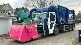 LRS Heil Low Rider Garbage Truck with a Pink Curotto Can by MidwestTrashTrucks 2,239 views 1 month ago 8 minutes, 48 seconds