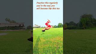 Gainer Tutorial in 20 Seconds 😱 #shorts #gymnast #acrobatics #backflip #viralvideo
