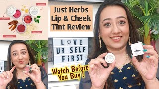 Just Herbs Lip & Cheek Tint Honest Review & Opinion | Should You Buy This 🤔??? Worth 695/-😳🤫 screenshot 5