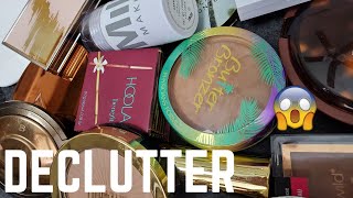 DECLUTTER! BRONZER COLLECTION + DECLUTTER WITH SWATCHES