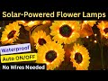 These Solar Flower Lights Are Changing Garden Decor in 2025 #gardenflowers
