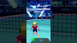 “Footwork at the academy… me at home 💀🏸🎮”