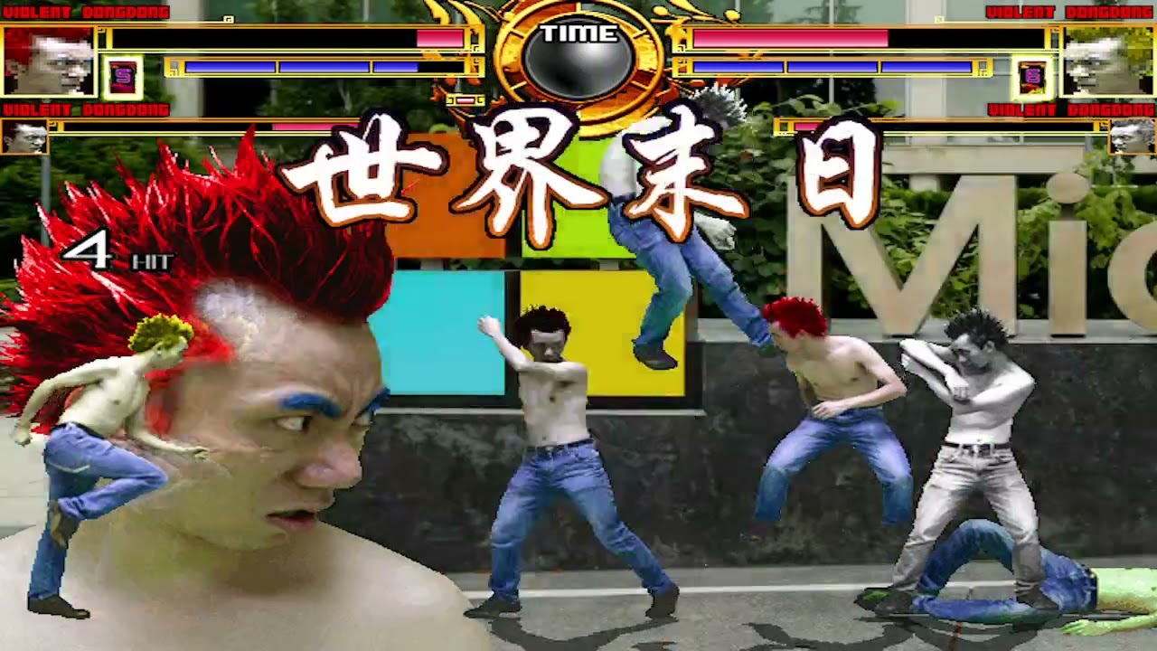 NICK54222 MUGEN: Violent Dong Dong 3v3 Party