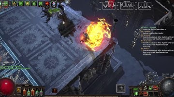 PoE: Baran, the Crusader HC (Free to use Gameplay, No Copyright)