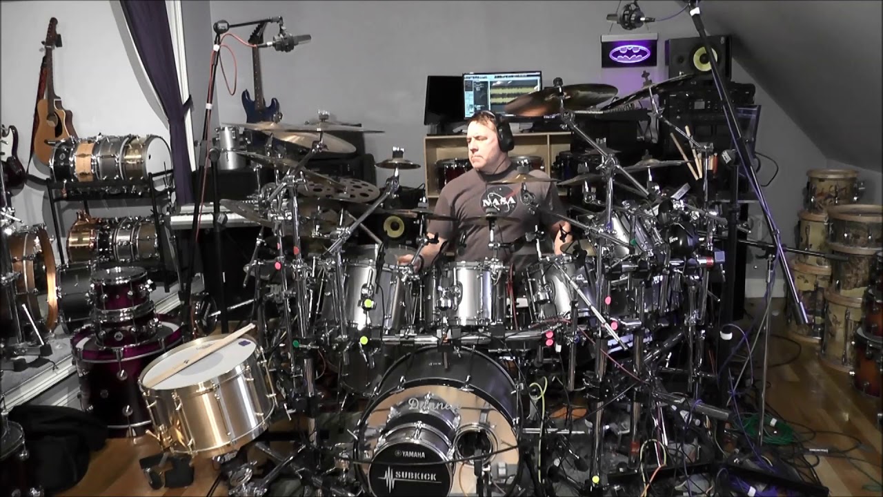 Mofo on Drums - Gary Numan Drum Tribute - Cars