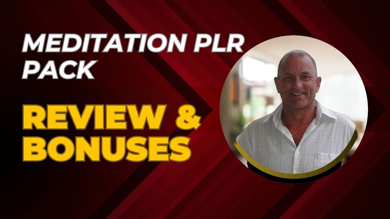 🔥Meditation PLR Pack Review + 4 BONUSES Worth $997!💥 - YouTube