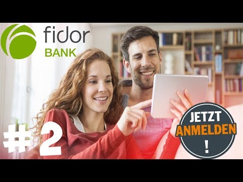 FIDOR BANK ANMELDUNG  | ONLINE KONTO ERÖFFNEN