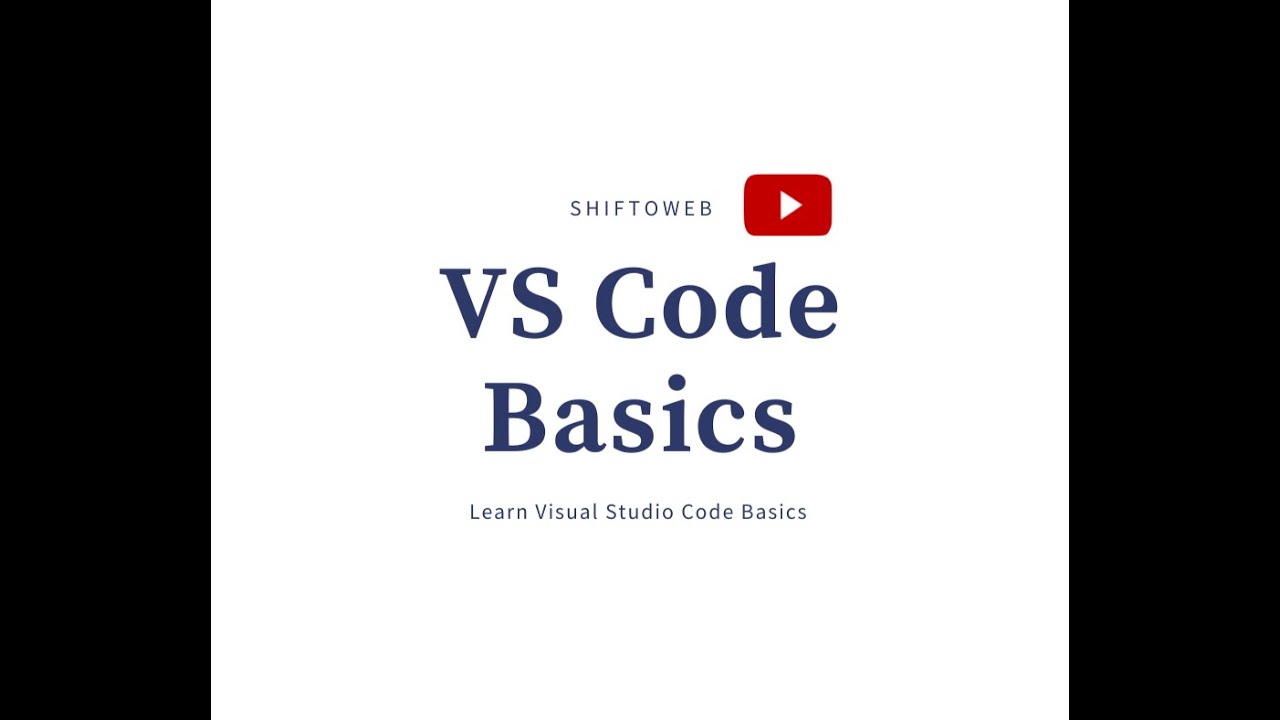 Learn How to do basic Visual Studio Code Setting || VS Code Basic ...