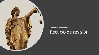 El recurso de revisión