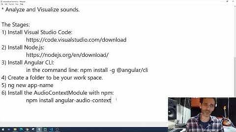 Angular and Web Audio API