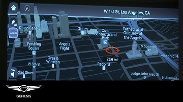 Navigation – Map View | Genesis G80 and GV80 | How-To | Genesis USA
