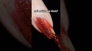 Fix thick & gunky glitter polish with this hack? Holo Taco nail polish thinner?