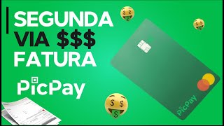 Como Gerar Segunda Via Fatura Picpay