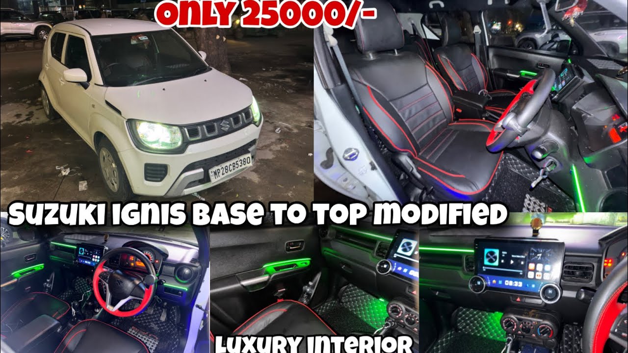 2025 Maruti Ignis Modification | Base To Top | Nexa Genuine Accesories | Modified Maruti ignis